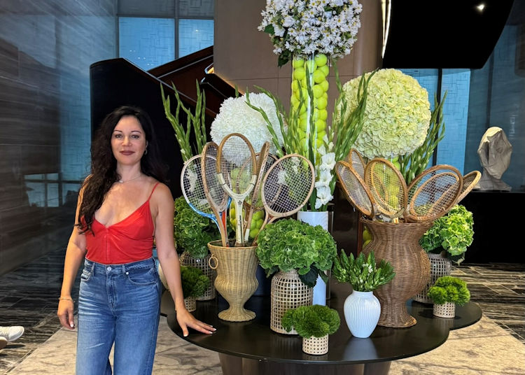 Tennis Centerpiece